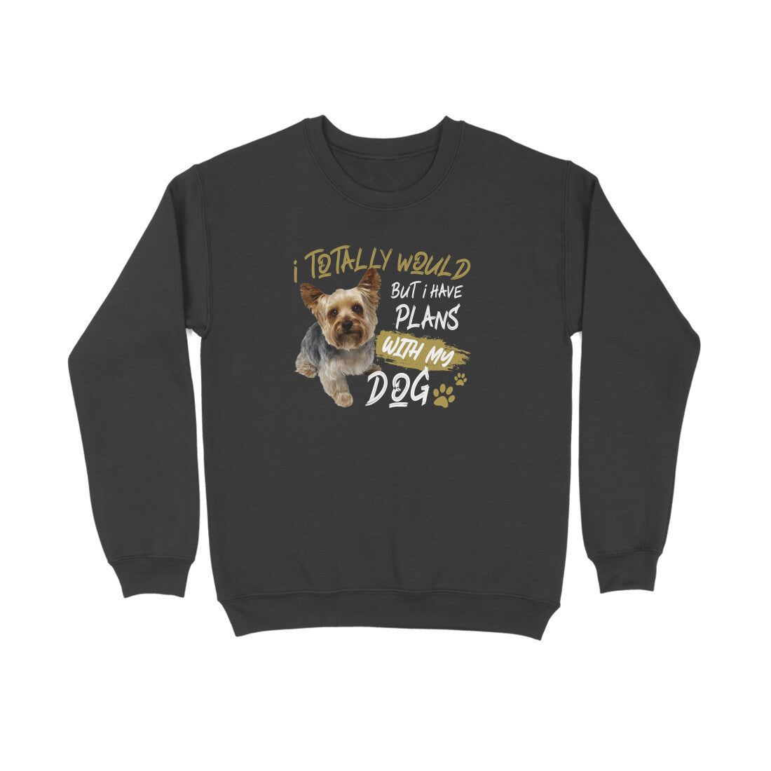 Sweatshirt (Men) - Busy Yorkie (4 Colours)