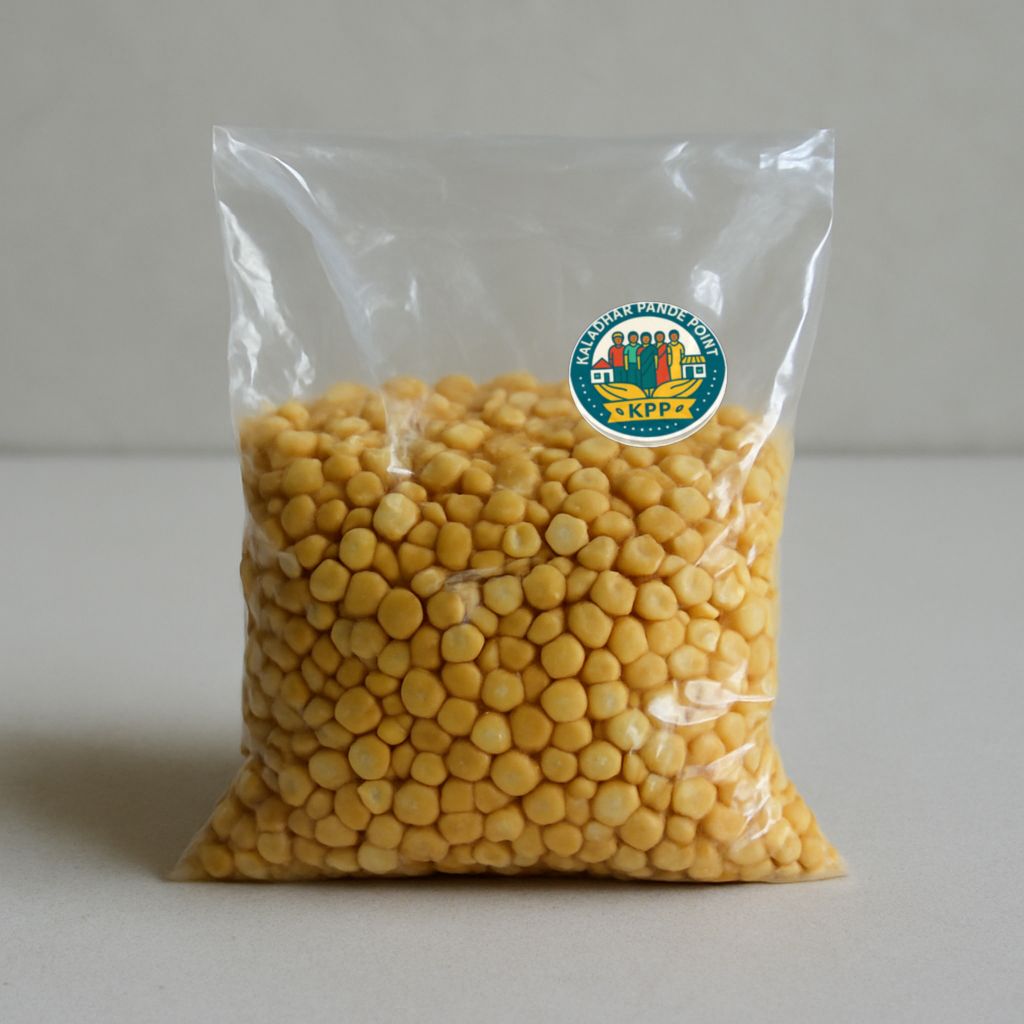 Kaladhar Pande Point's chana dal (split chickpeas)