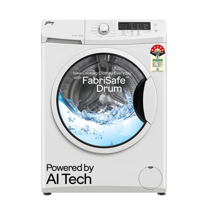 Godrej 7 Kg 5 Star, AI Powered, FabriSafe Drum, 65% Water Saving, Fully Automatic Front Load Washing Machine (WFEON CRS 7010 5.0 FKEDM GLWH, Glacial White) Godrej 7 Kg 5 Star, AI Powered, FabriSafe Drum, 65% Water Saving, Fully Automatic Front Load Washi