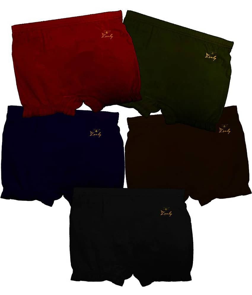 HAP Pack of 5 Boys Cotton Boxers ( Multi Color )