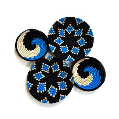 Sabai Grass Wall Plate (Set of 4)