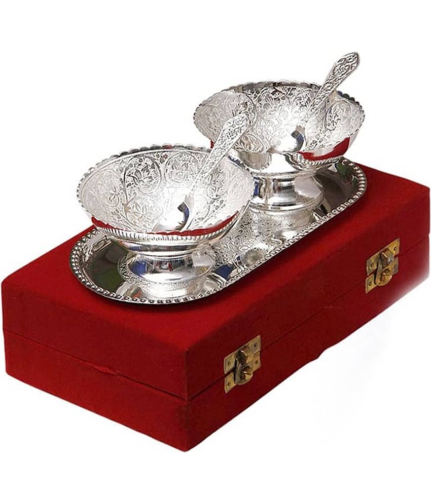 Being Nawab Royal Touch - Silver - Set of 5 Unique Pieces