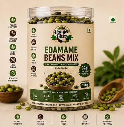 Hunger Bites Edamame Beans Mix