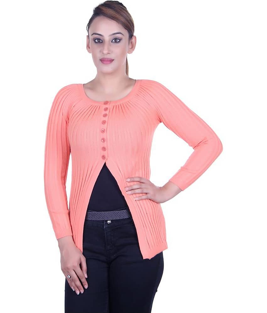 Ogarti Acrylic Shrugs - Peach