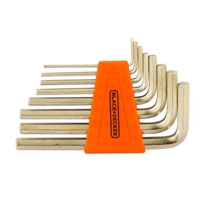 BLACK & DECKER 8PCS HEXKEY SET