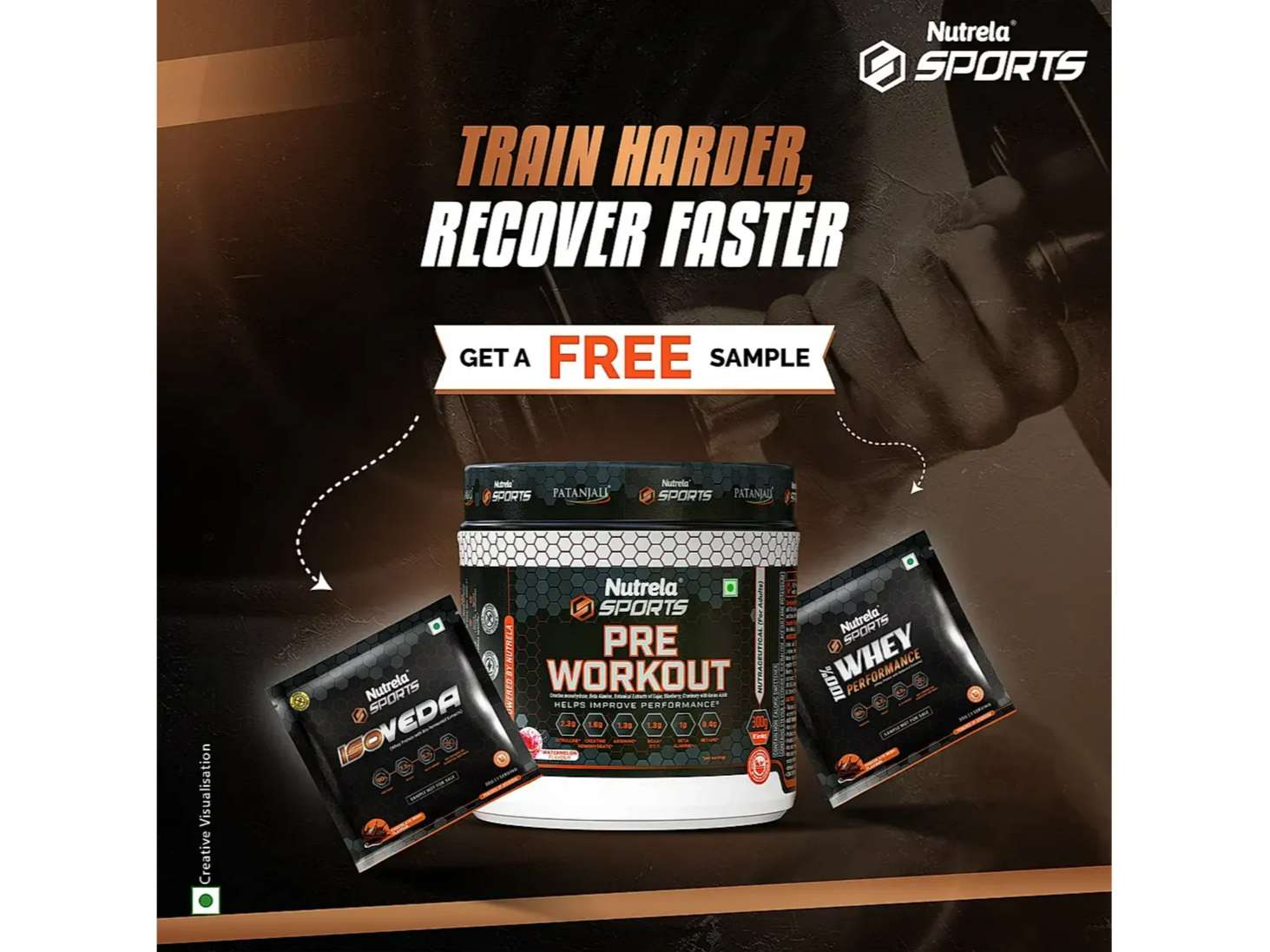 Nutrela Pre Workout Supplement 300 gm