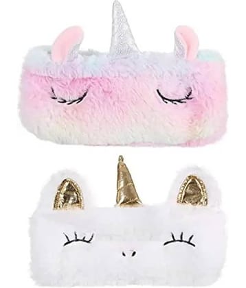 Eclet super unicorn Art Polyester Pencil Boxes  (Set of 2, Multicolor)