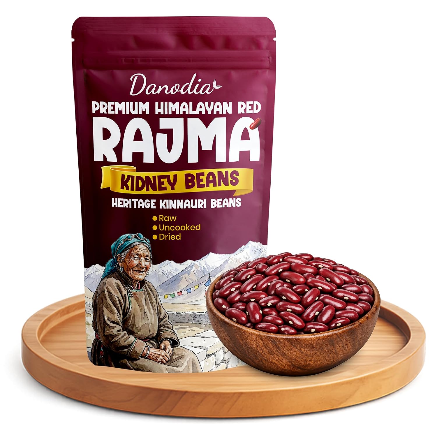 Danodia Foods Jwala Rajma (Red Kidney Beans), 900 gm