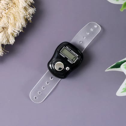 Small Digital Finger Tally Counter ( 1 Pcs ) ( Random Color )