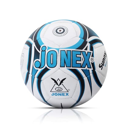 JJ Jonex Sunny Football Size 5, White JJ Jonex Sunny Football Size 5, White