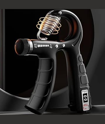 Professional Hand Grip Strengthener with Counter, Adjustable Resistance Grip Strength Trainer for Muscle Building, Forearm Exerciser Pack of 1