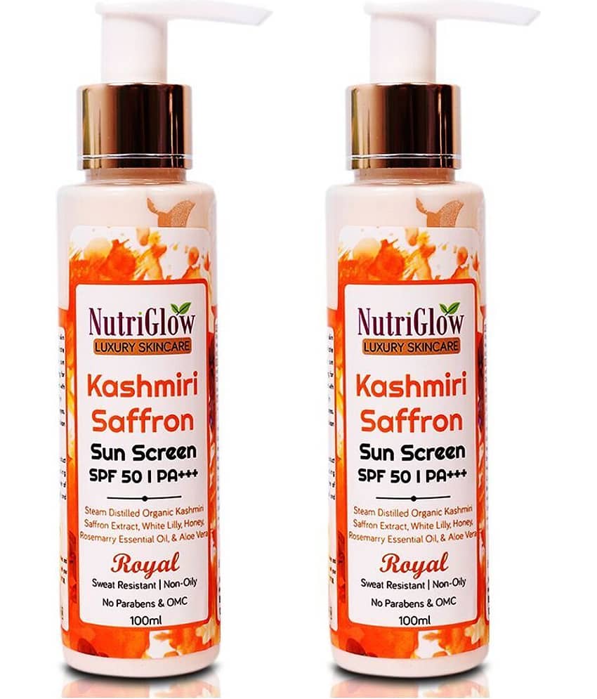 Nutriglow sun screen SPF 50 Pr+++ Body Lotion SPF 50 ( 200 g Pack of 2 )