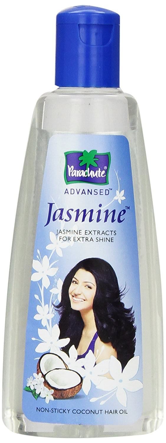 Parachute Advansed Jasmine Gold Coconut Hair Oil With Vitamin-E For Super Shiny Hair, Non-sticky, 200ml