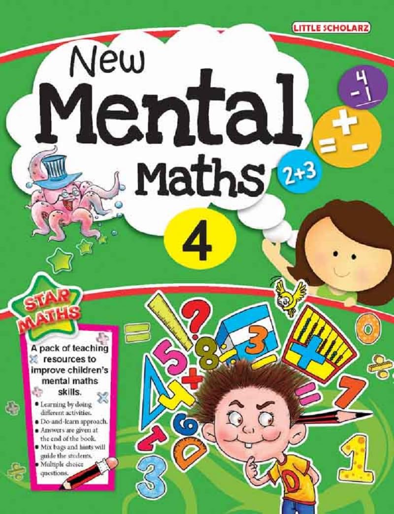 New Mental Maths-4 [Paperback] [Nov 04, 2025] LS Editorial Team