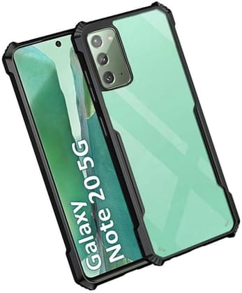 PLUGTECH Slim Shockproof Case | Matte Black Soft | Drop Protection | Precise Cutouts | Premium Mobile Cover for Samsung Galaxy Note 20
