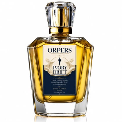 ORPERS Ivory Drift Extrait de Parfum | Lotus Aquatic | For Men & Women