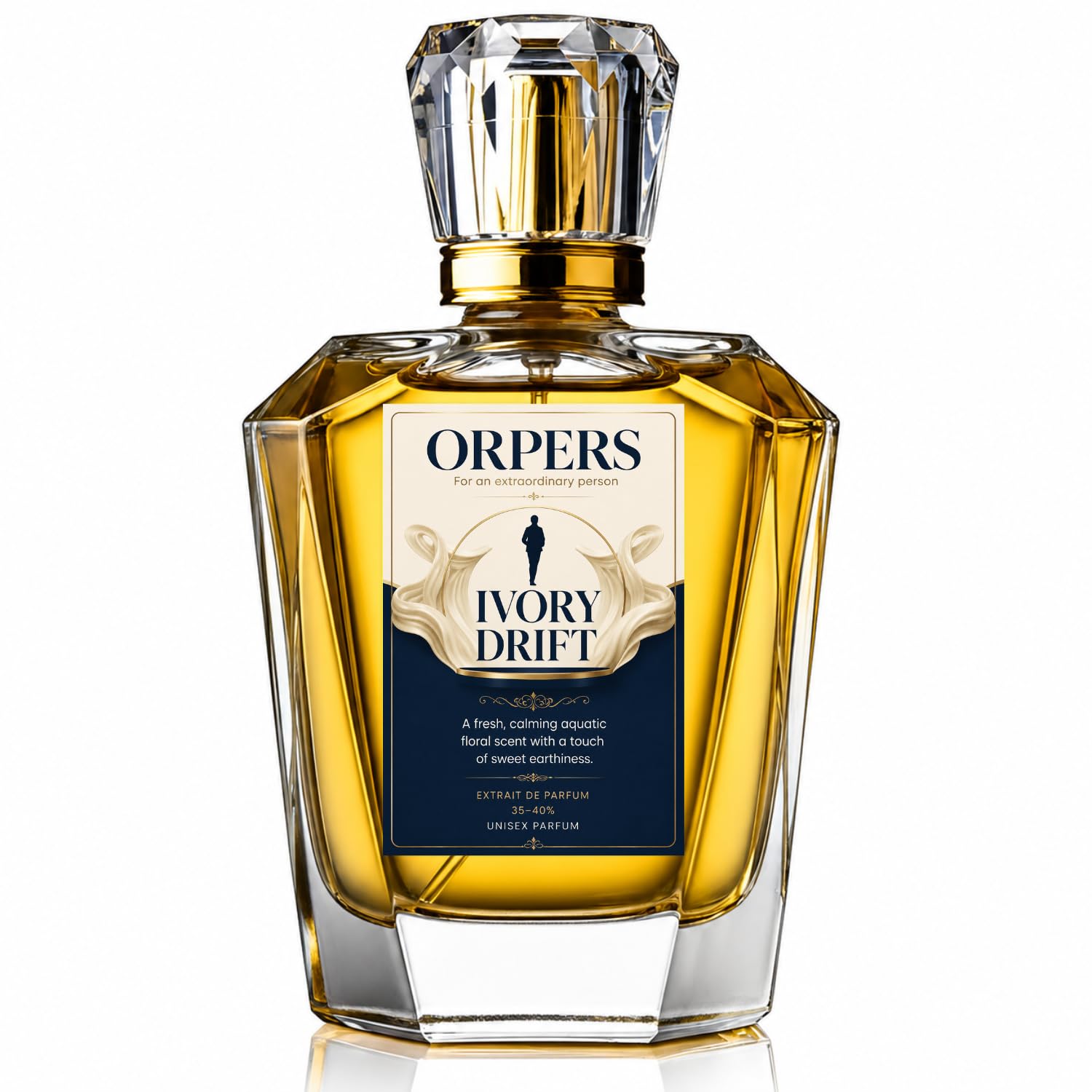 ORPERS Ivory Drift Extrait de Parfum | Lotus Aquatic | For Men & Women