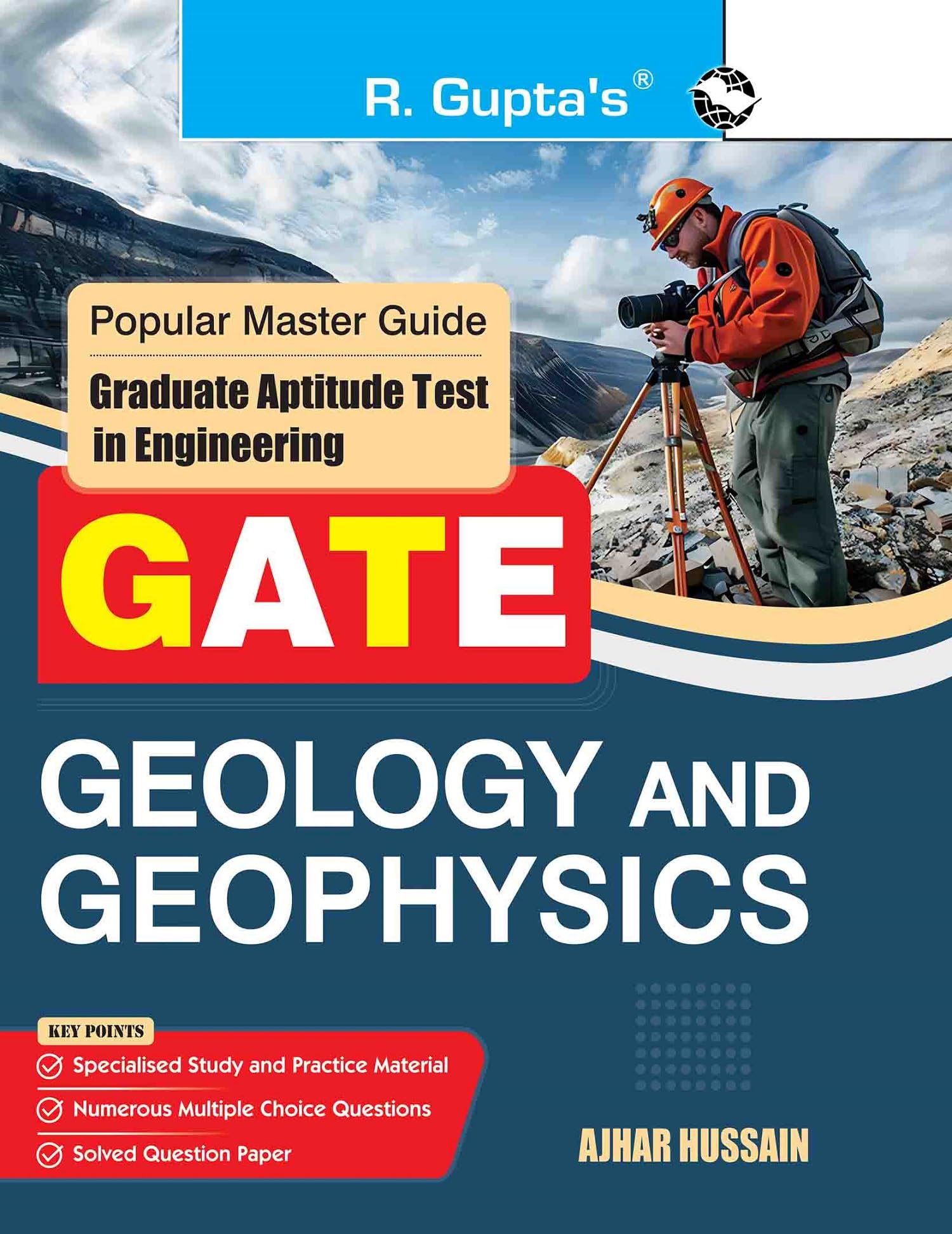 GATE: Geology and Geophysics Exam Guide [Paperback] [Aug 07, 2025] Ajhar Hussain