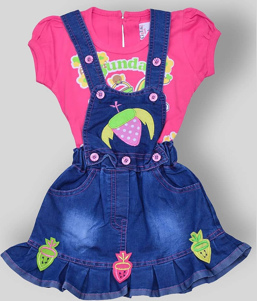 Zadmus Pack of 1 Baby Girls Cotton Blend Bodysuit ( Pink )