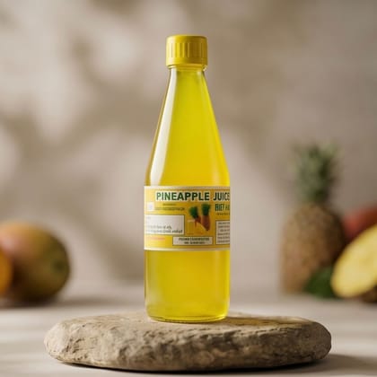 Pineapple Juice - 500 gm - One plastic bottle