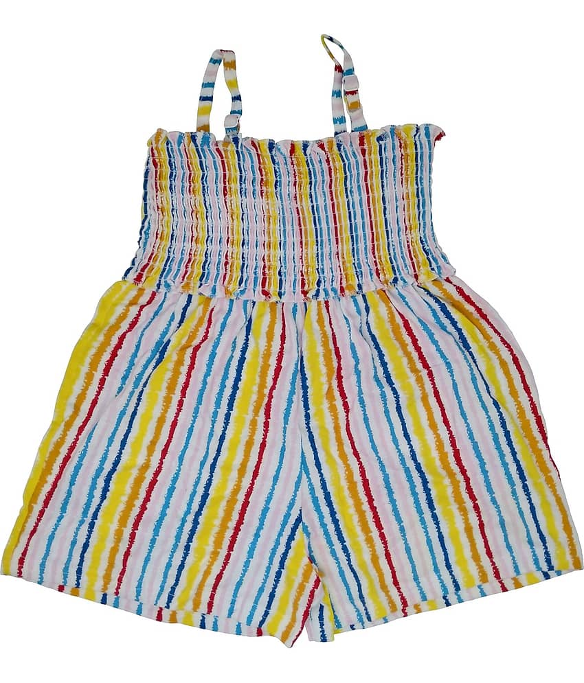 KABOOS Girls Cotton Jumpsuit ( Multi )