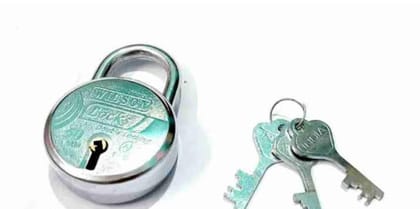 Adison 50mm Padlock Pack Of 2 Pcs And Get 1 Ss With Three Keys Heavy Duty Lock