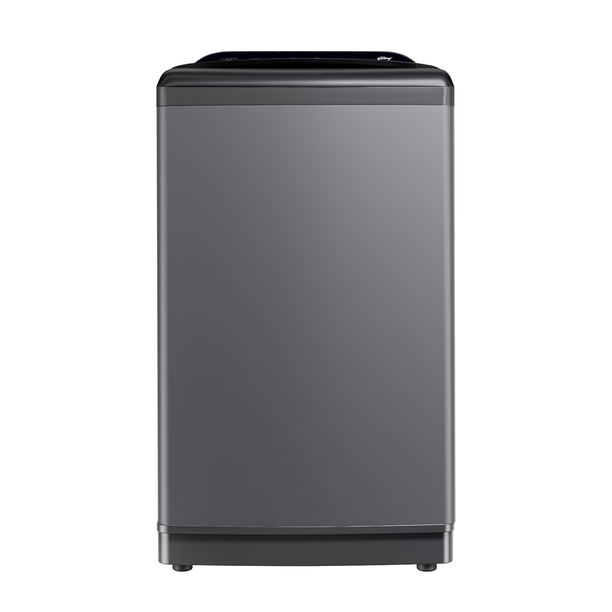 Godrej 10 Kg 5 Star Zero Pressure (0.02 MPa) Technology, Steel Drum Fully-Automatic Top Load Washing Machine (WTEON ADA 10 5.0 FEFH GLGR, Glacial Grey, With Soft Close Lid)