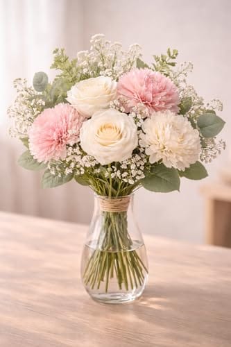 Home Decoration, Flora for Decor | Artificial Flowers for Vase (VASE NOT Included) Home Decor Items, Artificial