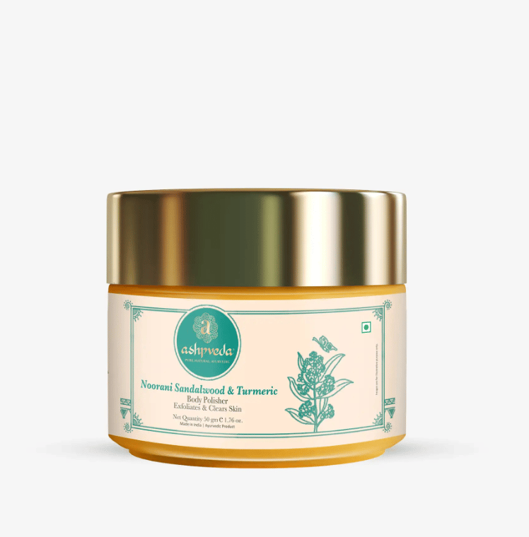 ashpveda Sandalwood and Turmeric Body Polisher