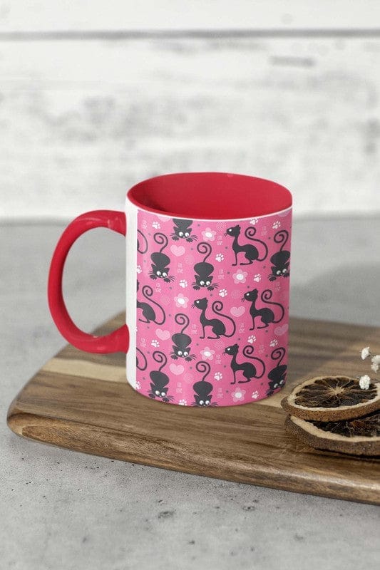 Purrfectly Pink Coffee Mug (8 Colours)