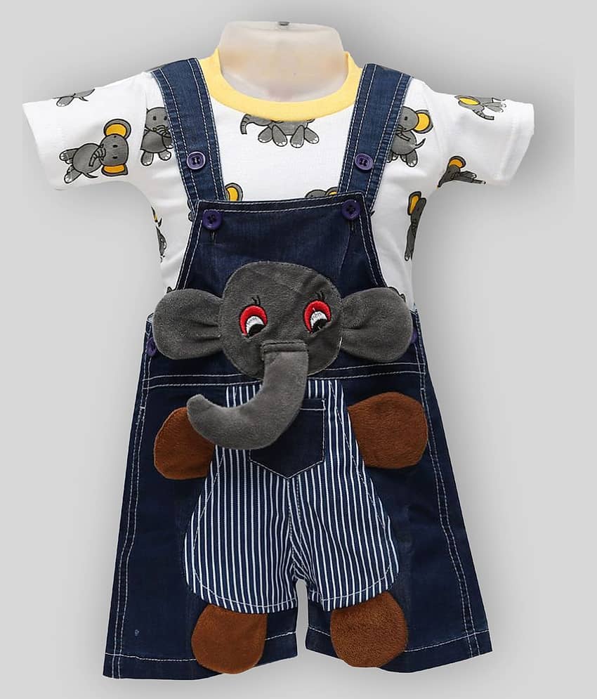 Balloons Pack of 1 Baby Boys Cotton Blend Bodysuit ( Multicolor )