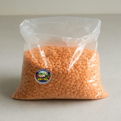 Budhariya Shop's masoor dal (red lentils)