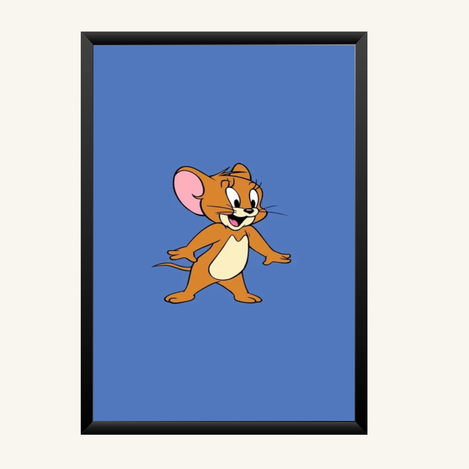 NOKKES Tom And Jerry Photo Frame Wall Poster 8X12 In Printed Poster Photo Paper 300Gsm Photo Frame For Wall Decoration _6