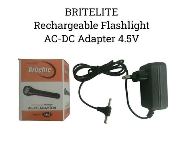 4.5V.BRITELITE TRANSFORMER AC/DC ADAPTOR