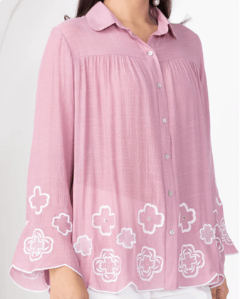 BLUSH SPIREA SHIRT BLUSH SPIREA SHIRT