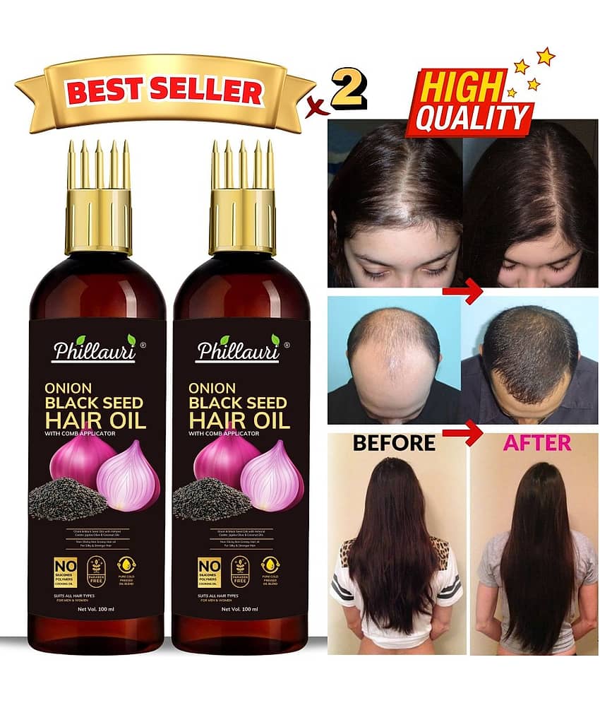 Phillauri - Anti Hair Fall Bhringraj Oil 200 ml ( Pack of 2 )