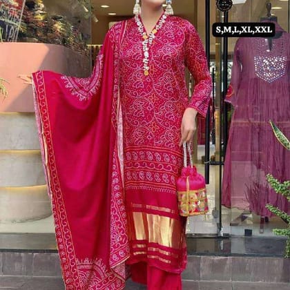 Diwali Special Fully Stitched Kurti Suit Set