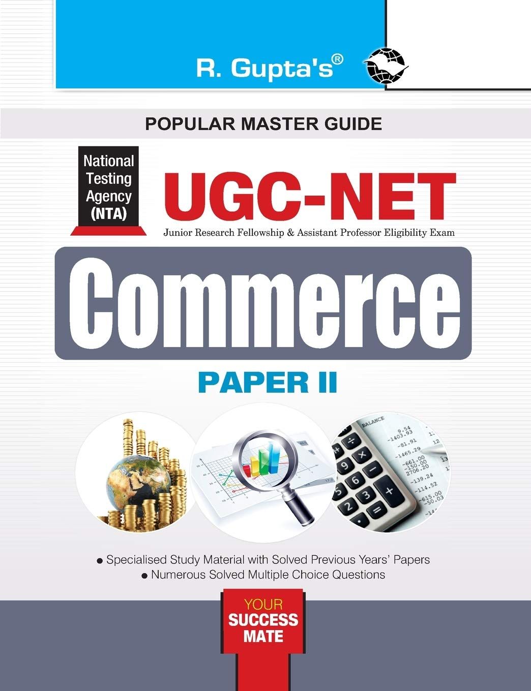 NTA-UGC-NET/JRF: Commerce (Paper II) Exam Guide [Paperback] [Oct 13, 2023] RPH Editorial Board