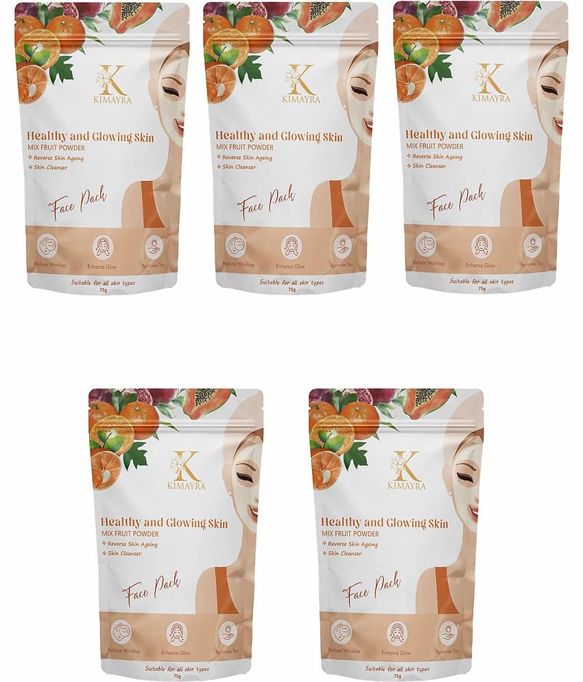Kimayra - Radiant Glow Face Pack for All Skin Type ( Pack of 5 )