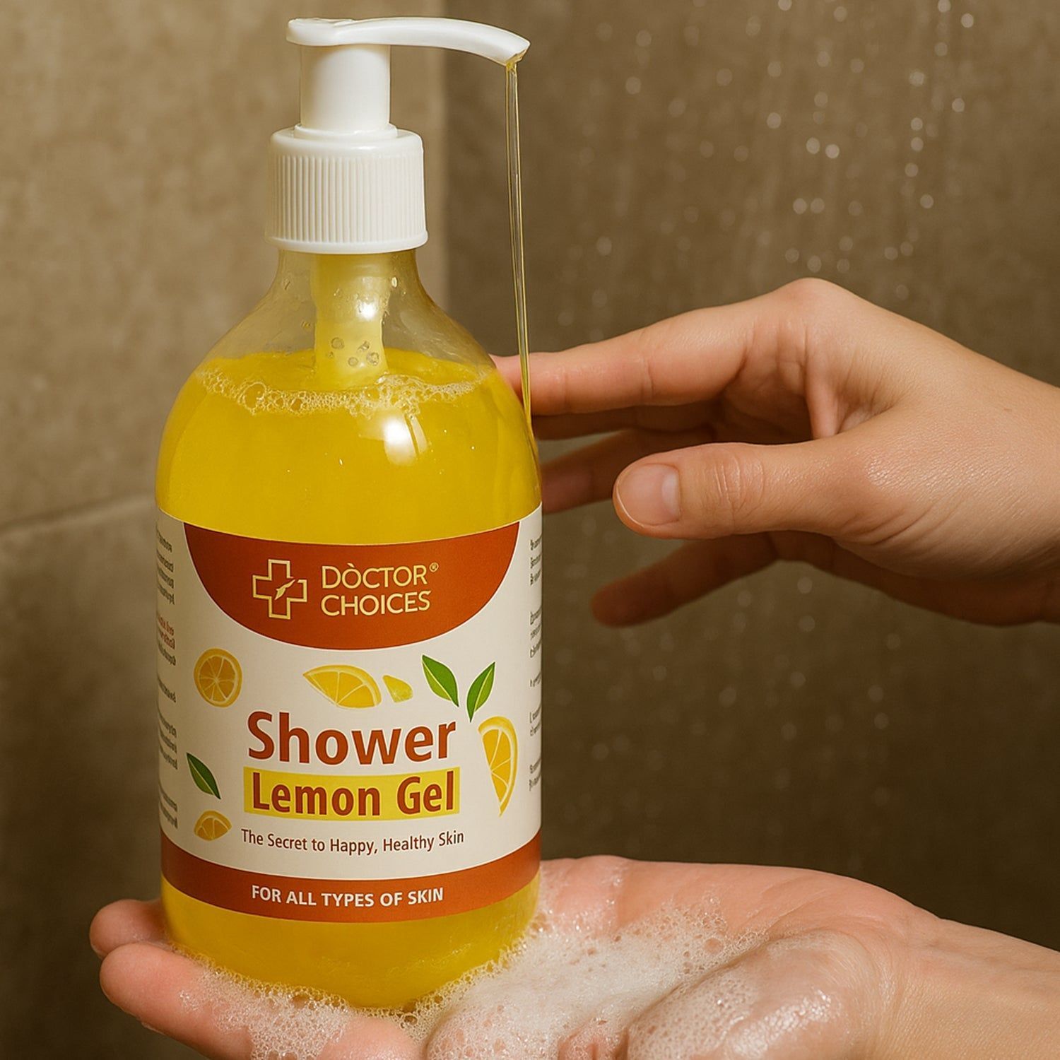 Doctor Chhoices / Choices Lemon Shower Gel – 500ml (1 Pc)