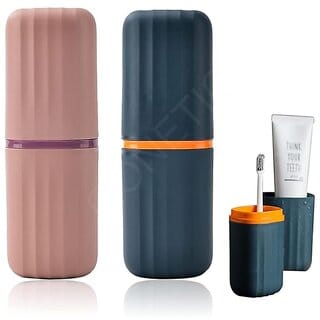 Travel Toothbrush Holder Case Square Toothbrush Box Cover