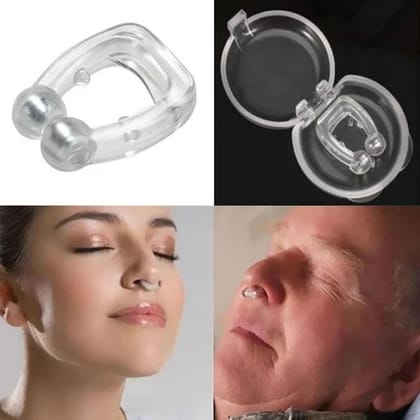 0337 Anti Snore device for men and woman Silicone Magnetic Nose Clip For heavy Snoring sleeper, Snore Stopper, Anti Snoring Device (1 Pc) 0337 Anti Snore device for men and woman Silicone Magnetic Nose Clip For heavy Snoring sleeper, Snore Stopper, Anti Snoring Device (1 Pc)