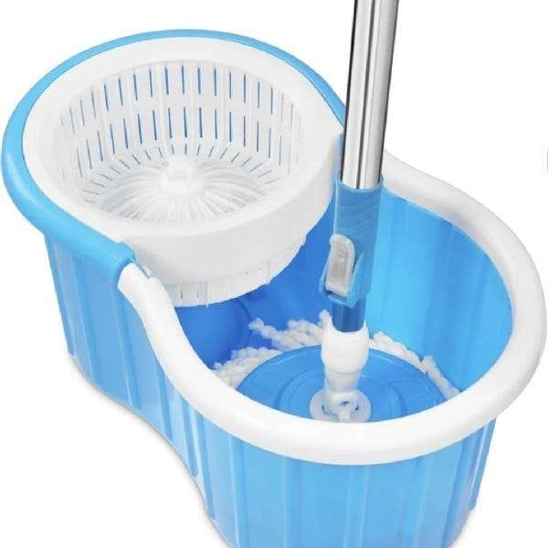 Blue JSN Magic 360 Spin Mop 2 Microfiber Set - 4 unit