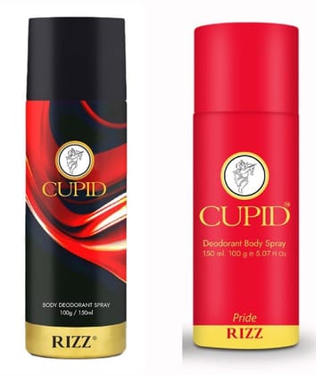 Mens Deodorant Spray | Intense Impact | Power Fresh  Pack of 2  (ASSORTED)