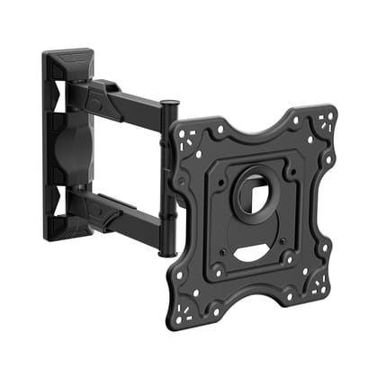 Amazon Basics Wall Mount for 32 to 55 inch TV with 6-Way Swivel Tilt | Full Motion Cantilever for LED, LCD, Plasma TV | Six-Way Precision Adjustments | Effortless Setup & Modern Minimalism (Black) Amazon Basics Wall Mount for 32 to 55 inch TV with 6-Way 