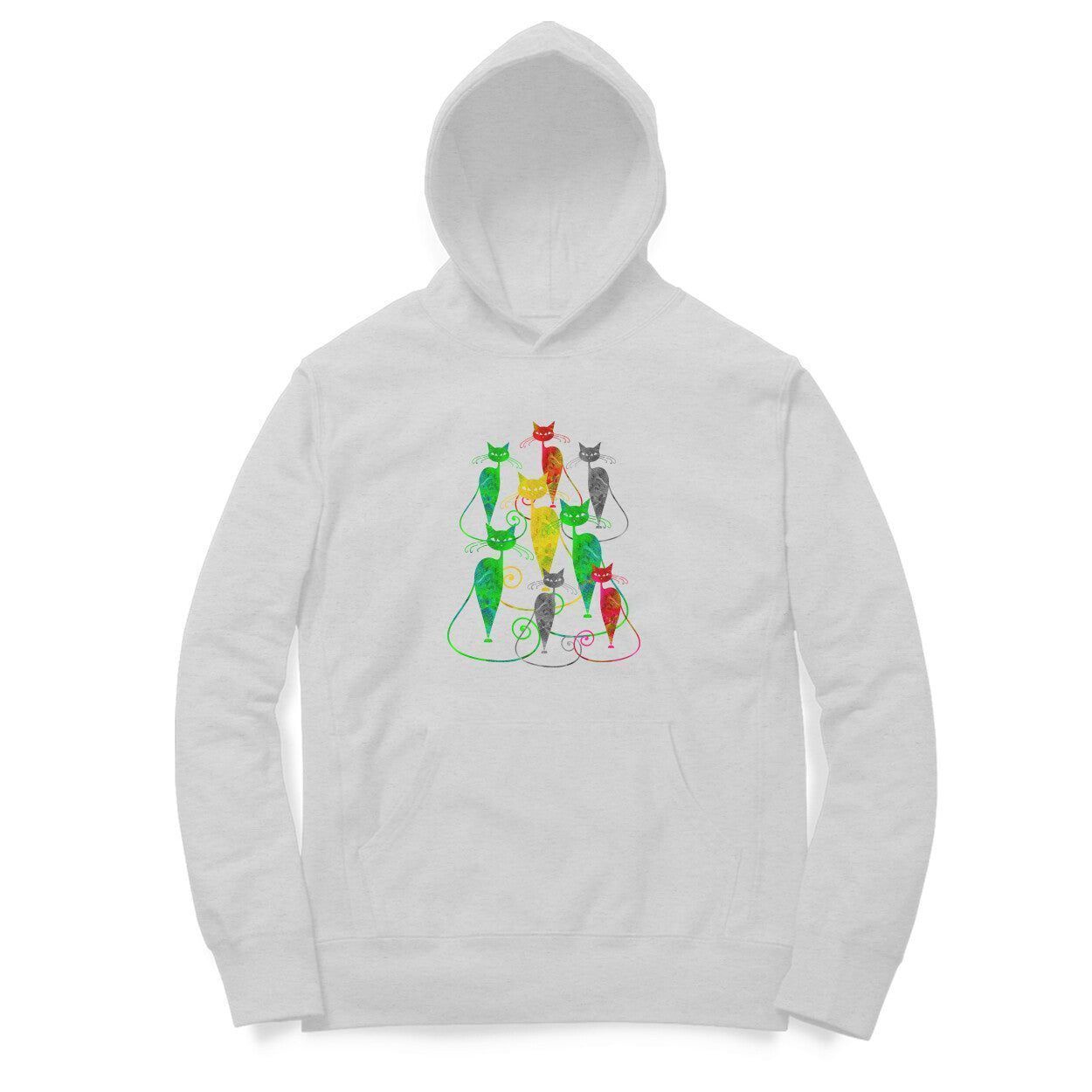 Hoodie (Men) - Sassy Kitties (7 Colours)