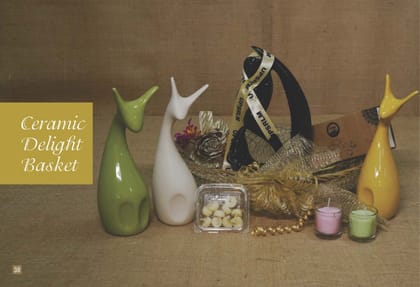 Ceramic Delight Basket
