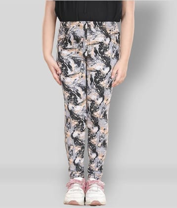 StyleStone Pack of 1 Girls Cotton Leggings ( Gray )