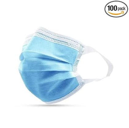 AABHA Non Swelling Feather Surgical Face Mask For Men And Women- Pack Of 100 AABHA Non Swelling Feather Surgical Face Mask For Men And Women- Pack Of 100