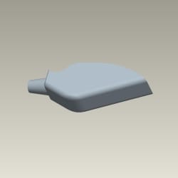COVER L.HANDLE LEVER - Splendor+ | Splendor Pro | HF Dawn | Splendor NXG - 53172KCC900S